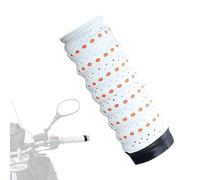 Motorcycle Handle Grip Tape - Soft Foam Handlebar Wrap - Anti-Slip Pu Grip, Handle Wraps | for Bikes, Road Cycling, Mountain Bike, Outdoor Riding, Commuting, Adventure