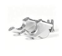 Motorcycle Handle Hand Bar Bars Rising Clamps Back Move Mount Adapter For BMW R1200R R1250R LC 2019-2026 Handbar Adjustable Bar Clamps Riser Height Mounts(Silver)