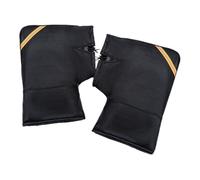 Motorcycle Handle Mittens - Weather Shield Gauntlets, Fleece Lined Enclosure, Harsh Climate Riding Defense, Finger Comfort Heat Preservation | for Icy Season Transport Urban Streets Highway Touring Ou