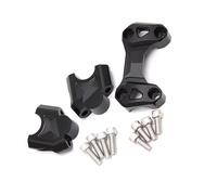 Motorcycle Handle Rising Motorcycle 28mm Handlebar Riser Heighten Move Back Handle Bar For Benelli For TRK502 For TRK502X For TRK 502C For BJ500 Handlebar Bar Risers(Black)
