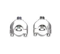 Motorcycle Handle Rising Motorcycle Handlebar Mounting Bracket 22MM Accessory For Ct125 For Adv 350 For Cb500f For R1250gs For Tiger 900 Handlebar Bar Risers(Silver)