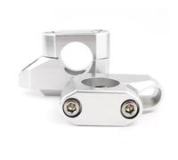 Motorcycle Handle Rising Motorcycle Handlebar Riser Back Moved Risers For XV1600 For Road For Star For XV1700 For V-Star 1100 25.4mm 1" Handlebar Bar Risers(Silver)