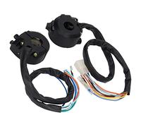 Motorcycle Handle Switch 1 Pair, Handle Accessory Assembly Headlamp Turn Signal Horn Control Replacement for CG125