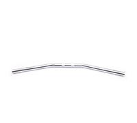 Motorcycle Handlebar 1" 25mm Black Chrome Drag Straight Bar Motorbike Mid Handlebars(Chrome)