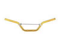 Motorcycle Handlebar Aluminum Alloy Cross Brace 480G Classic Bent Profile Steering Control Component Standard 22Mm Universal Fit For Vintage, Gold
