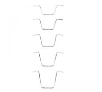 Motorcycle Handlebar Ape Hanger 1 Inch Diameter 10 12 14 16 18 Inch Rise Compatible With Select Models(Black 12 inch Rise)