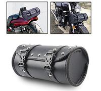 Motorcycle Handlebar Bag Tool Pouch Motorbike Electric Bicycle Side Bags Outdoor Cycling Supplies Motorcycle Handlebar Leather Bag Luggage Fork Tool