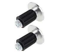 Motorcycle Handlebar Bar End Plugs Pair Aluminium Alloy