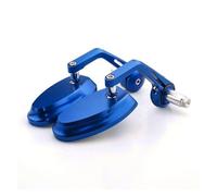 Motorcycle Handlebar Bar End Rearview Rear View Side Mirrors Blue Convex Glass Universal For Yam&aha MT07 MT09 Sides BarEnd Mirrors