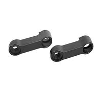 Motorcycle Handlebar Bar Risers Clamp 2pcs Motorcycle Mirror Risers Aluminum Motorbike Rearview Mirror Extenders M10 Applicable The Vast Majority Of Motorcycles