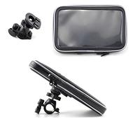 Motorcycle Handlebar Bike Mount Holder With Waterproof Case For Garmin Drive 61LMT-S 60LM DriveSmart 65 61 LMT-S 60LM Nuvi 68LM 67LM 65LM 66LM 66LMT 2659LM 2699LMT-D Camper 660LMT-D 6'' 6.1'' Inch Sat Nav