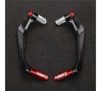 Motorcycle Handlebar Brake Clutch Lever Hand Guard Protector Accessories For Yamaha N-MAX 125 NMAX125 2015-2020(Red A)