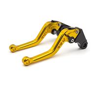 Motorcycle Handlebar Brake Lever For Gilera For Runner 125 180 200 For VXR For FXR VX 2T 4T For Stalker 50 For Purejet Front Disc Rear Drum Brake Levers Motorcycle Brake Clutch Lever(Yellow 147mm)