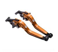 Motorcycle Handlebar Brake Lever For SYM For HUSKY For MMBCU For JETX125 150 For Joymax For Z300 For Cruisym 300 150 Motorcycle CNC Folding Handle Brake Lever Brake Clutch Lever(Orange Orange Black)