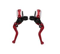 Motorcycle Handlebar Brake Master 1Pair 22mm Motorcycle Roller Adjustment Brake Clutch Levers Universal Motorcycle Handlebar Hydraulic Brake Pump