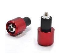Motorcycle Handlebar Cap For Triumph 7/8" 22 Mm Motorcycle Handle Bar End Grips Cap Plug Slider Counterweight Cover(RED,A)
