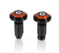 Motorcycle Handlebar Cap Grip End Plugs For Suzuki Motorcycle Bar End Plugs(Orange)