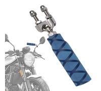Motorcycle Handlebar Clamp - Auxiliary Lights Clamp - Multifunctional Support Adjustable Holder for Men Repair Women Mirrors Travel Light Lamp Riding