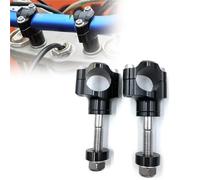 Motorcycle Handlebar Clamp CNC Aluminum Alloy Bar Clamps 1 1/8" 28mm for Triumph Handlebar Riser Accessories
