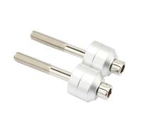 Motorcycle Handlebar Clamp for BMW for F800GS for F700GS F650 for Twin Motorcycle Accessories Handlebar Risers Tool Moves Handle Bar Riser up 20mm(Silver)