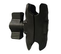 Motorcycle Handlebar Clamp Mount Base - Motorcycle Cycling Mirror Mount Clamp Base - 360-Degree Rotation Heavy Duty Tool for Sport Camera Smartphone Holding
