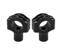 Motorcycle Handlebar Clamp Riser Kit 1.25'' Handle Bar Risers Universal For Sportster For XL 48 For Touring For Softail Risers(Handlebar Clamps C)