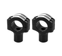 Motorcycle Handlebar Clamp Riser Kit 1.25'' Handle Bar Risers Universal For Sportster For XL 48 For Touring For Softail Risers(Handlebar Clamps A)