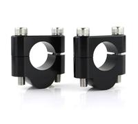 Motorcycle Handlebar Clamps Compatible with for CRF70F 2004-2016 for CRF80F 1973-2013 for CRF125F 2014-2025 Motorbike with Offset Riser Clamp Extension Adapter