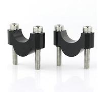 Motorcycle Handlebar Clamps Riser For FC450 550 For FE250 11/8" 28mm Motorcycle Handlebar Thick Stem Riser Motorbike Handle Bars(Black riser 20mm)