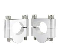 Motorcycle Handlebar Compatible With For CRF80F 1973-2013 For CRF125F 2014-2025 For CRF150F 2003-2015 Motorbike With Offset Riser Clamp Extension Adapter