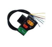 Motorcycle Handlebar Control Switch 1 Pcs 7/8 Motorcycle Handlebar Horn For Universal Turn Signal Head Light Beam Kill Switch 3 In 1 Power Switch