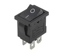 Motorcycle Handlebar Control Switch 10/30/100 Pcs KCD1 Snap - In Boat Rocker Switch SPST ON - OFF 2/3/4 Pin 250V 6A (AC) 125V 10A 2P Toggle Power Snap Switch