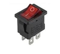 Motorcycle Handlebar Control Switch 10/30/100 Pcs KCD1 Snap - In Boat Rocker Switch SPST ON - OFF 2/3/4 Pin 250V 6A (AC) 125V 10A 2P Toggle Power Snap Switch