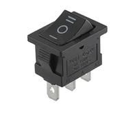 Motorcycle Handlebar Control Switch 10/30/100 Pcs Snap - In Boat Rocker Switch - SPST ON - OFF 2/3/4 Pin 250V 6A (AC) / 125V 10A 2P Toggle Power Snap Switch