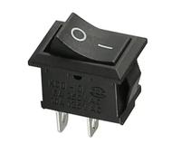 Motorcycle Handlebar Control Switch 10/30/100 Pcs Snap - In Boat Rocker Switch - SPST ON - OFF 2/3/4 Pin 250V 6A (AC) / 125V 10A 2P Toggle Power Snap Switch
