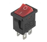 Motorcycle Handlebar Control Switch 10/30/100Pcs Snap-in Boat Rocker Switch Toggle Power SPST ON-OFF 2/3/4 Pin AC 250V 6A 125V 10A 2Pin Position Snap Switch