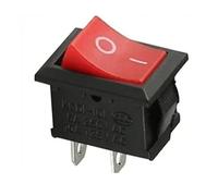 Motorcycle Handlebar Control Switch 10/30/100Pcs Snap-in Boat Rocker Switch Toggle Power SPST ON-OFF 2/3/4 Pin AC 250V 6A 125V 10A 2Pin Position Snap Switch