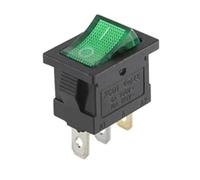 Motorcycle Handlebar Control Switch 10/30/100Pcs Snap-in Boat Rocker Switch Toggle Power SPST ON-OFF 2/3/4 Pin AC 250V 6A 125V 10A 2Pin Position Snap Switch