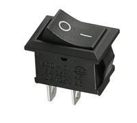 Motorcycle Handlebar Control Switch 10/30/100Pcs Snap-in Boat Rocker Switch Toggle Power SPST ON-OFF 2/3/4 Pin AC 250V 6A 125V 10A 2Pin Position Snap Switch