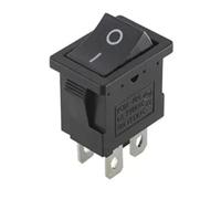 Motorcycle Handlebar Control Switch 10/30/100Pcs Snap-in Boat Rocker Switch Toggle Power SPST ON-OFF 2/3/4 Pin AC 250V 6A 125V 10A 2Pin Position Snap Switch