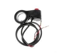 Motorcycle Handlebar Control Switch 22mm 7/8" Motorcycle Handlebar Horn Speaker Connection Button Equip