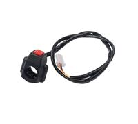 Motorcycle Handlebar Control Switch 22mm Durable ATV Motorcycle Dual Sport Quad Start Horn Kill Off Stop Switch Button Motorbike Accessories Control Handle Switches