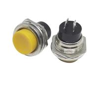 Motorcycle Handlebar Control Switch 5/20PCS 16MM Power Switch Round Red Switch DS-212 Small Self-Reset Momentary Push Button Start Compound Button Power Switch