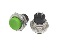 Motorcycle Handlebar Control Switch 5/20PCS 16MM Power Switch Round Red Switch DS-212 Small Self-Reset Momentary Push Button Start Compound Button Power Switch