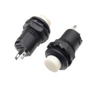Motorcycle Handlebar Control Switch 5PCS DS-228 3A /125VAC 1.5A/250VAC On/off Momentary Push Button Switches DS-428 Self Return Locking Push Button Switch