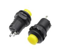 Motorcycle Handlebar Control Switch 5PCS DS-228 3A /125VAC 1.5A/250VAC On/off Momentary Push Button Switches DS-428 Self Return Locking Push Button Switch