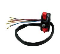 Motorcycle Handlebar Control Switch 7/8" 22mm Motorcycle Switches Motorbike Horn Headlight Warning Light Electrical Start Kill Switch Buttons
