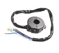 Motorcycle Handlebar Control Switch 78 Inch Left Side 22mm Compatible with 12V Electrical System Featuring Indicator, Low and High Beam Switch for Various Motorcycles and Scooters