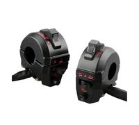 Motorcycle Handlebar Control Switch Assembly 7/8""22mm Motorcycle Motorbike ATV Handlebar Left & Right Side Control Switch High/Low Beam Light Turn Signal Horn Switches