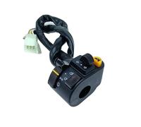 Motorcycle Handlebar Control Switch Assembly Motorcycle 7/8in Handlebar Switch For Horn Headlight Fog Light Turn Signal ATV 12V Universal Switches Motorbike Accessories